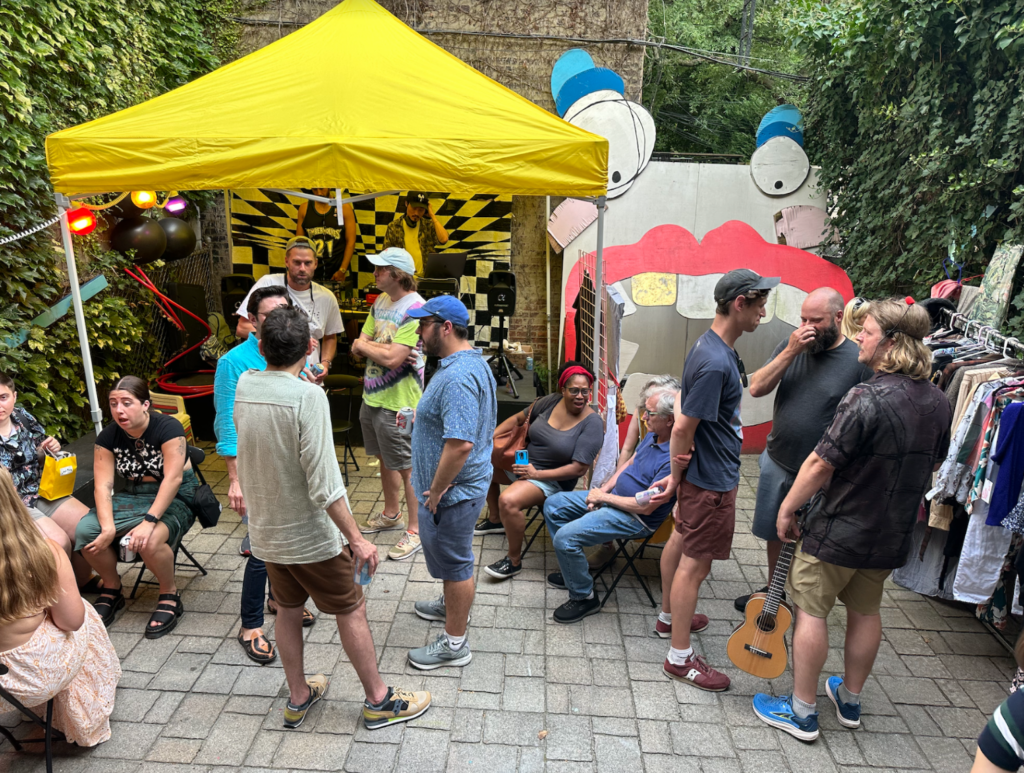 Leroy's Place Community Courtyard Party