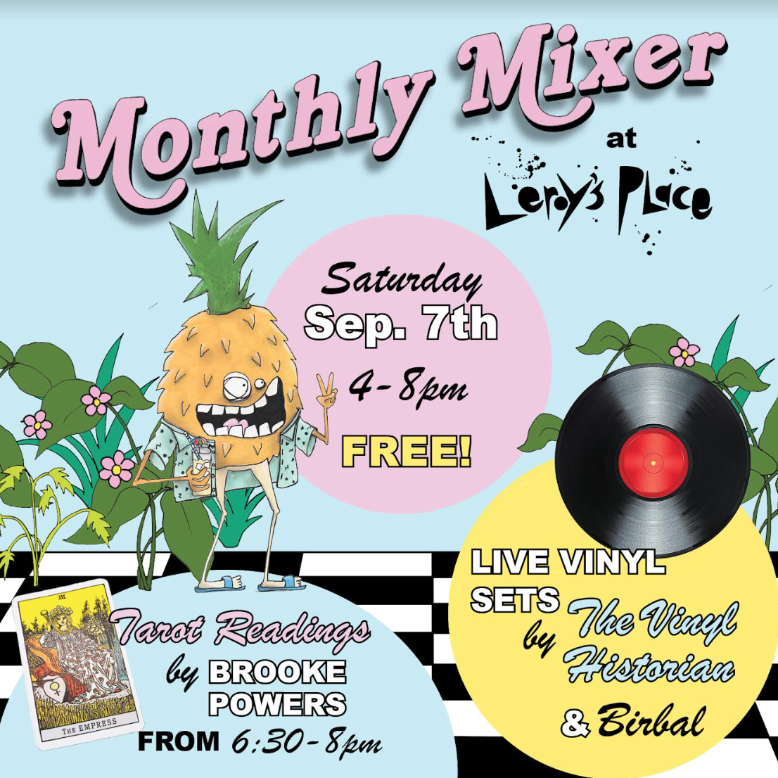 Monthly Mixer at Leroy's Place!