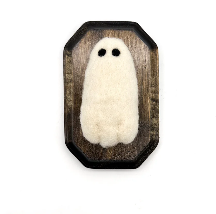 spooky season taxidermy ghost