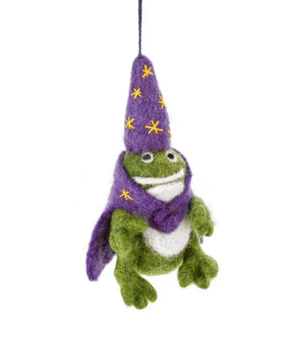 Wizard Frog Ornament