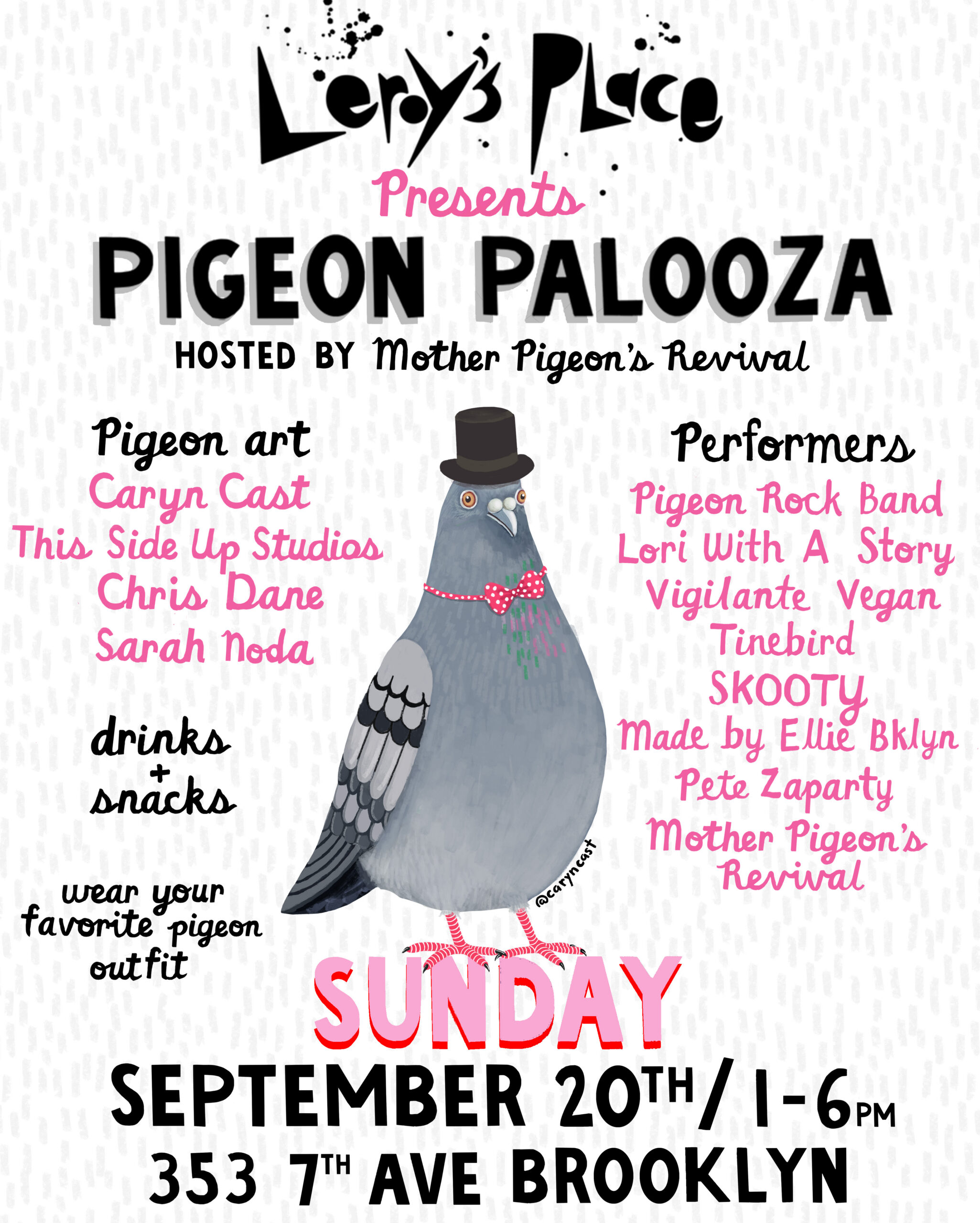 Pigeon Palooza